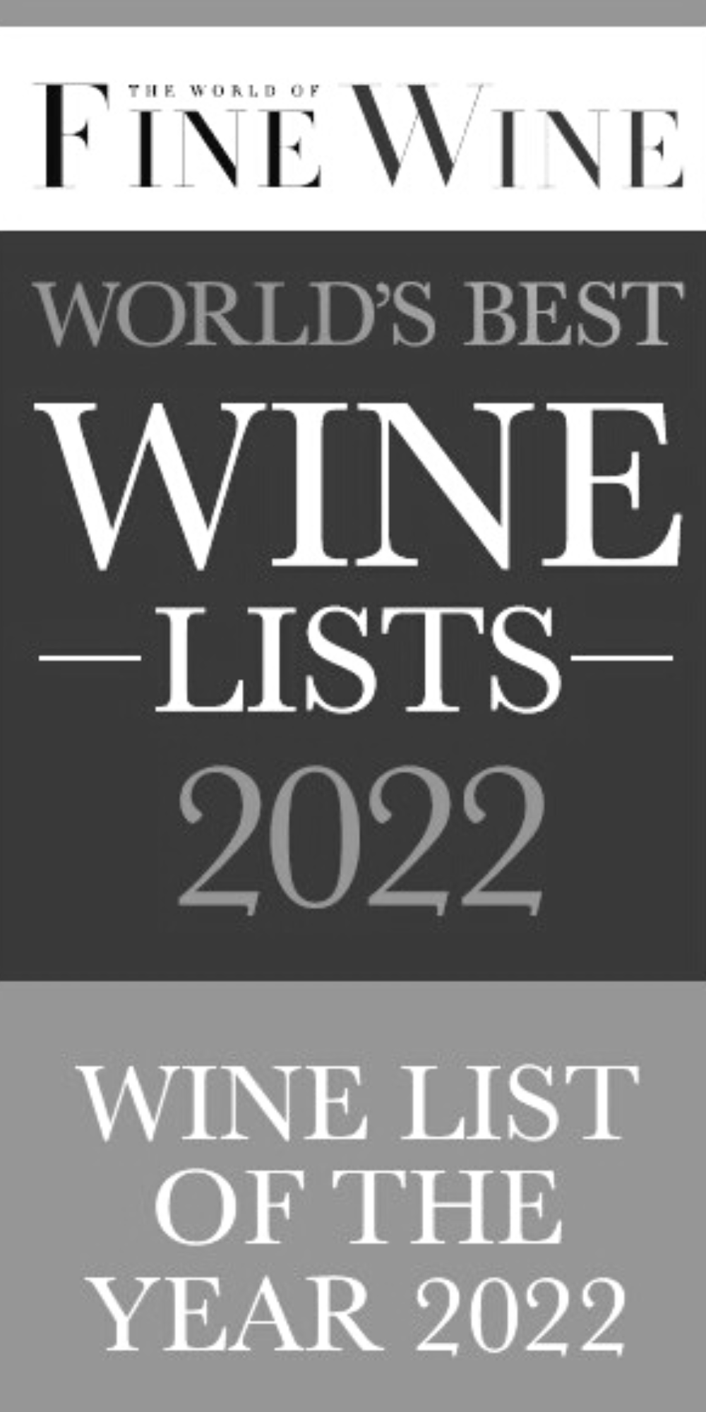 Fine Wine | Worlds Best Wine Lists 2022 | Wine List of the Year 2022